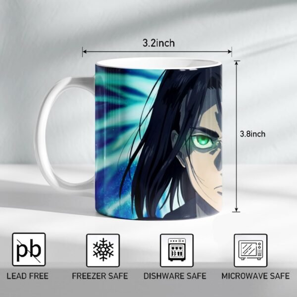 Attack on Titan Mug - 330ml Ceramic Anime Mug - Image 3