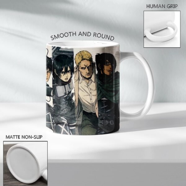 Attack on Titan Mug - 330ml Ceramic Anime Mug - Image 4