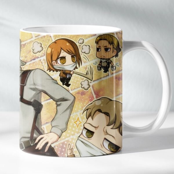 Attack on Titan Mug - 330ml Ceramic Anime Mug - Image 2