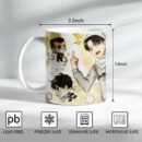 Attack on Titan Mug - 330ml Ceramic Anime Mug