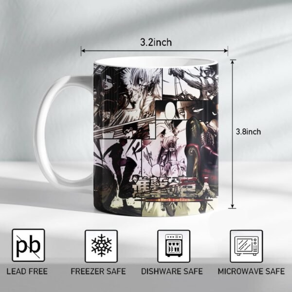 Attack on Titan Mug - 330ml Ceramic Anime Mug - Image 3