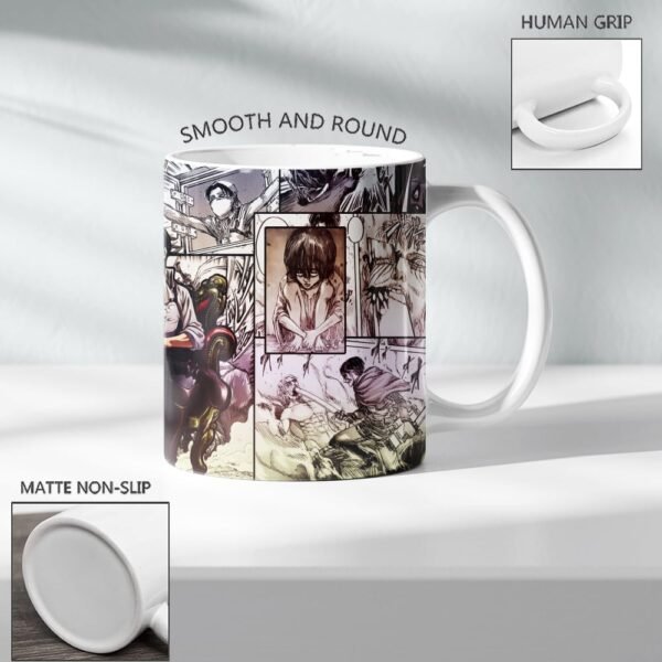 Attack on Titan Mug - 330ml Ceramic Anime Mug - Image 4