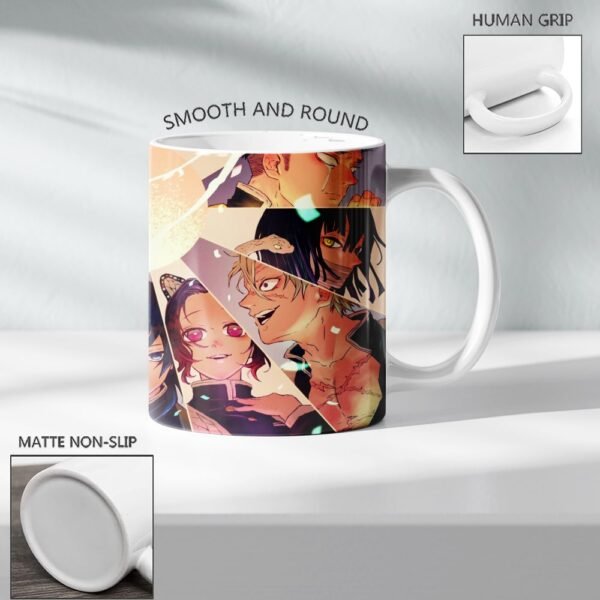 Demon Slayer Mug - 330ml Ceramic Anime Mug - Image 4