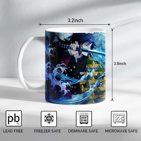 Demon Slayer Mug - 330ml Ceramic Anime Mug - Image 3