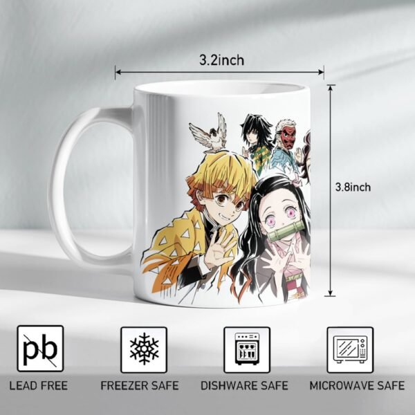 Demon Slayer Mug - 330ml Ceramic Anime Mug - Image 3