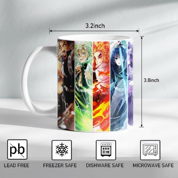 Demon Slayer Mug - 330ml Ceramic Anime Mug - Image 3