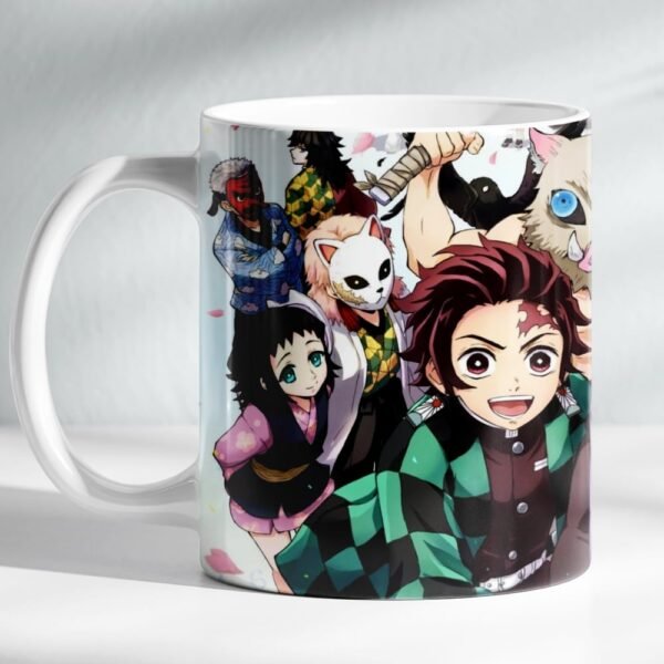 Demon Slayer Mug - 330ml Ceramic Anime Mug - Image 2