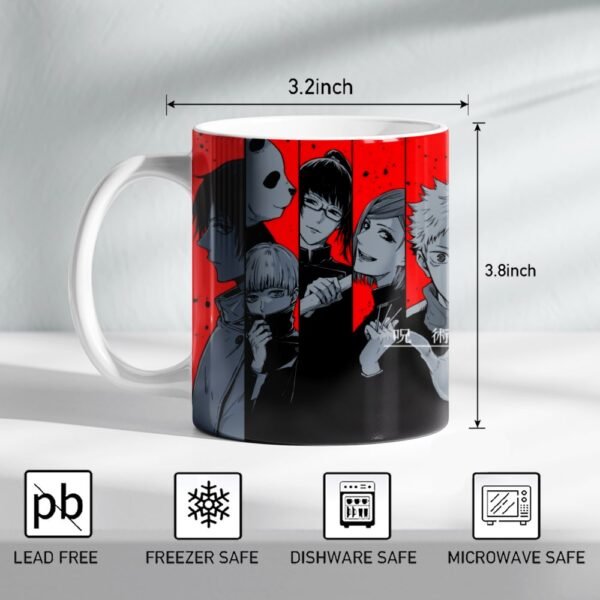 Jujutsu Kaisen Mug - 330ml Ceramic Anime Mug - Image 3