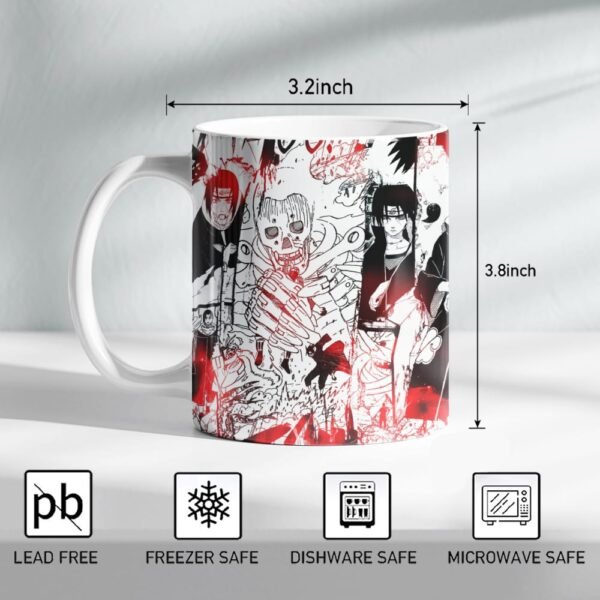 Naruto Itachi Mug - 330ml Ceramic Anime Cup - Image 3