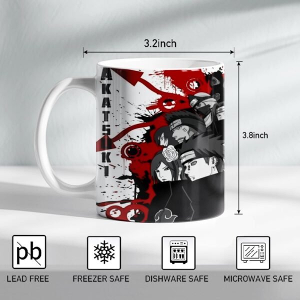 Naruto Itachi Mug - 330ml Ceramic Anime Cup - Image 3