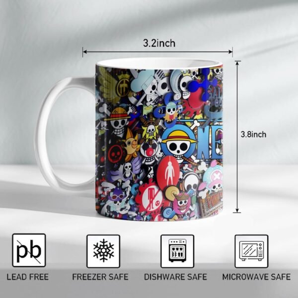 One Piece Mug - 330ml Ceramic Anime Mug - Image 4