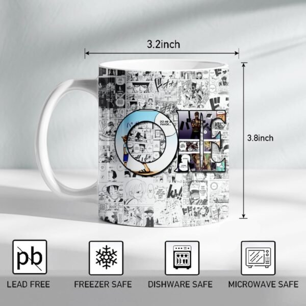 One Piece Mug - 330ml Ceramic Anime Mug - Image 4