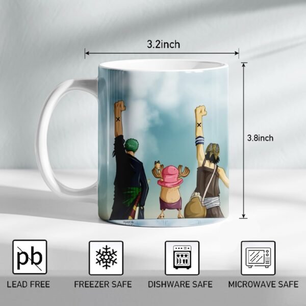 One Piece Mug - 330ml Ceramic Anime Mug - Image 4